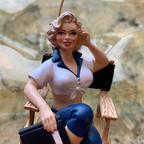 1999 Carlton Cards Heirloom Collection Hollywood Marilyn Monroe Ornament - Picture 5 of 8